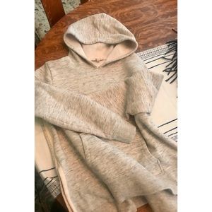 Madewell gray hoodie sweatshirt Small Medium  EUC